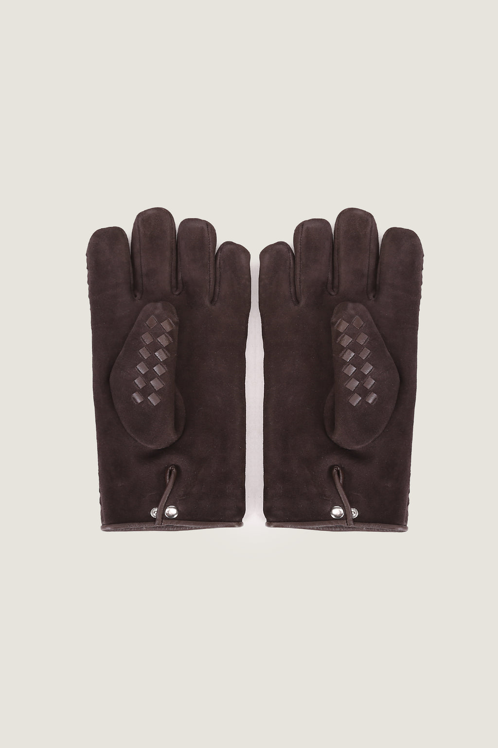 Intrecciato Leather Gloves