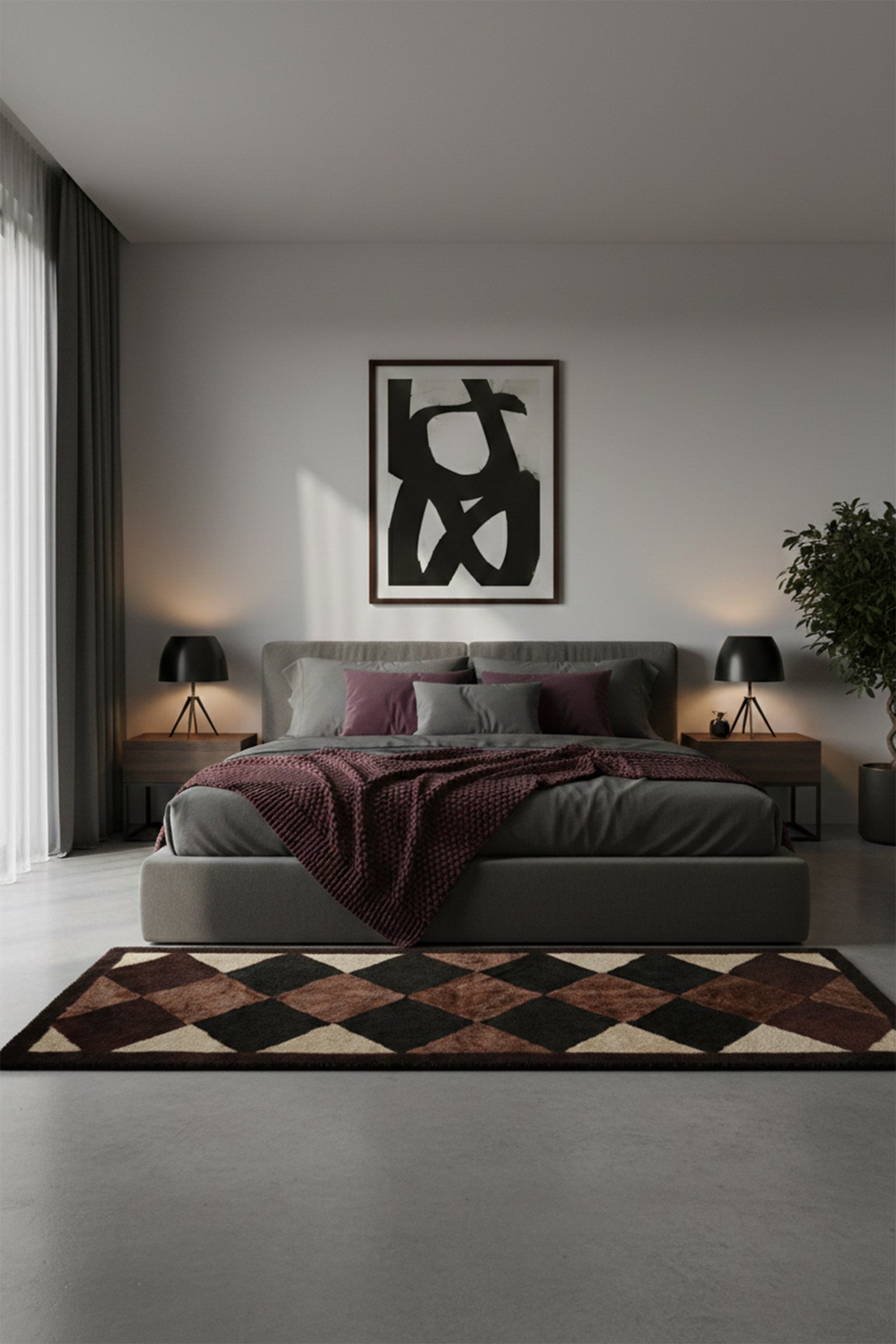 Sheep Bliss Leather Fur Rug