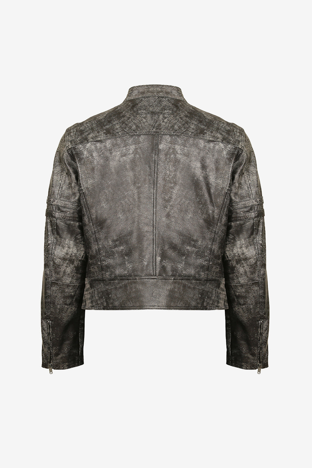 Gravestone Distressed Racer Jacket