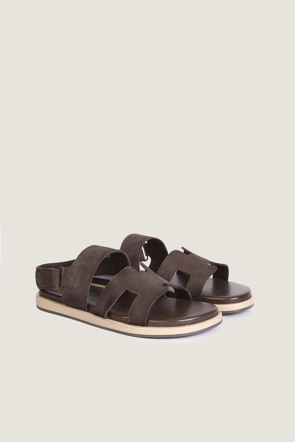 Suede H Style Sandal | Men