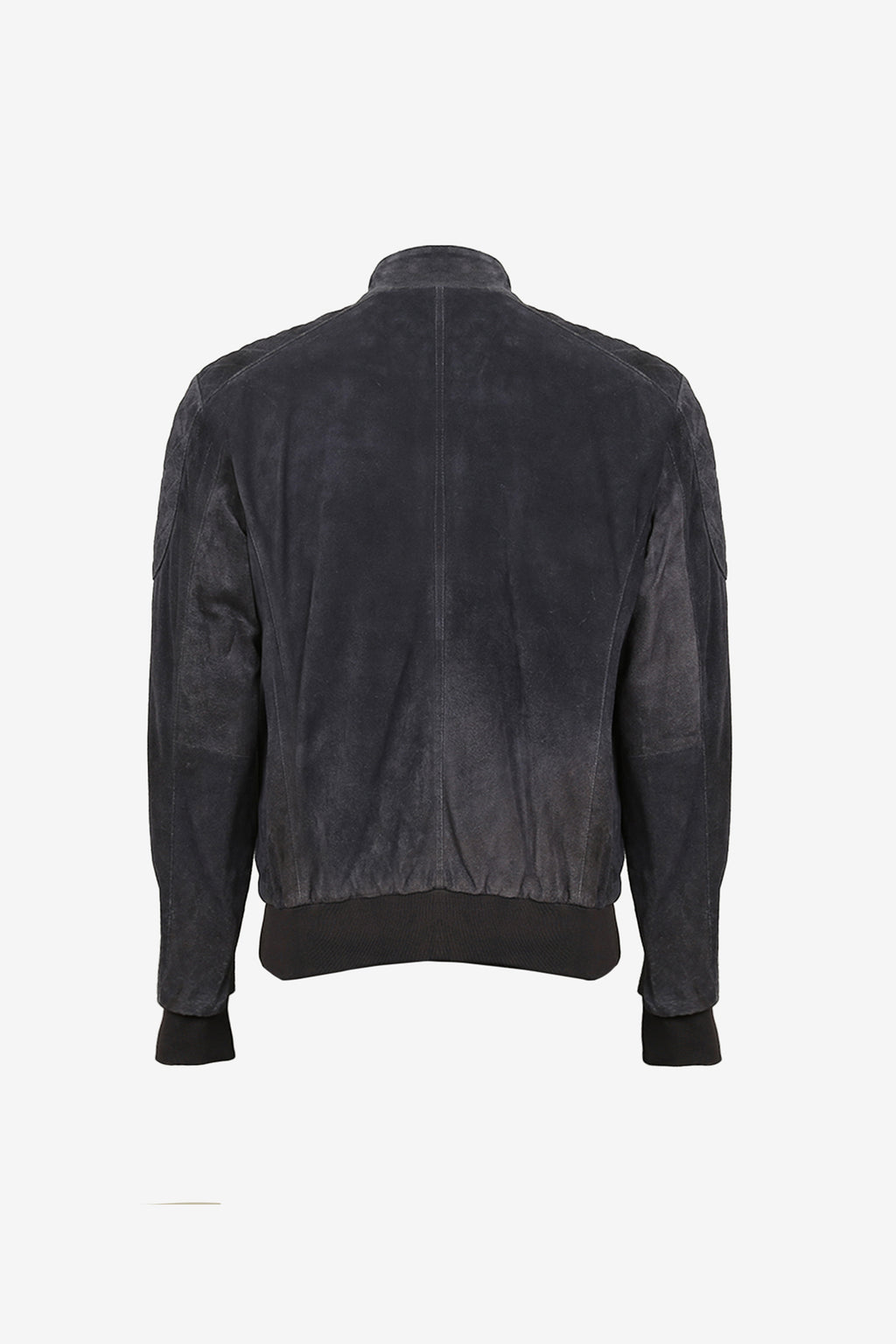 Midnight Quilted Racer Jacket