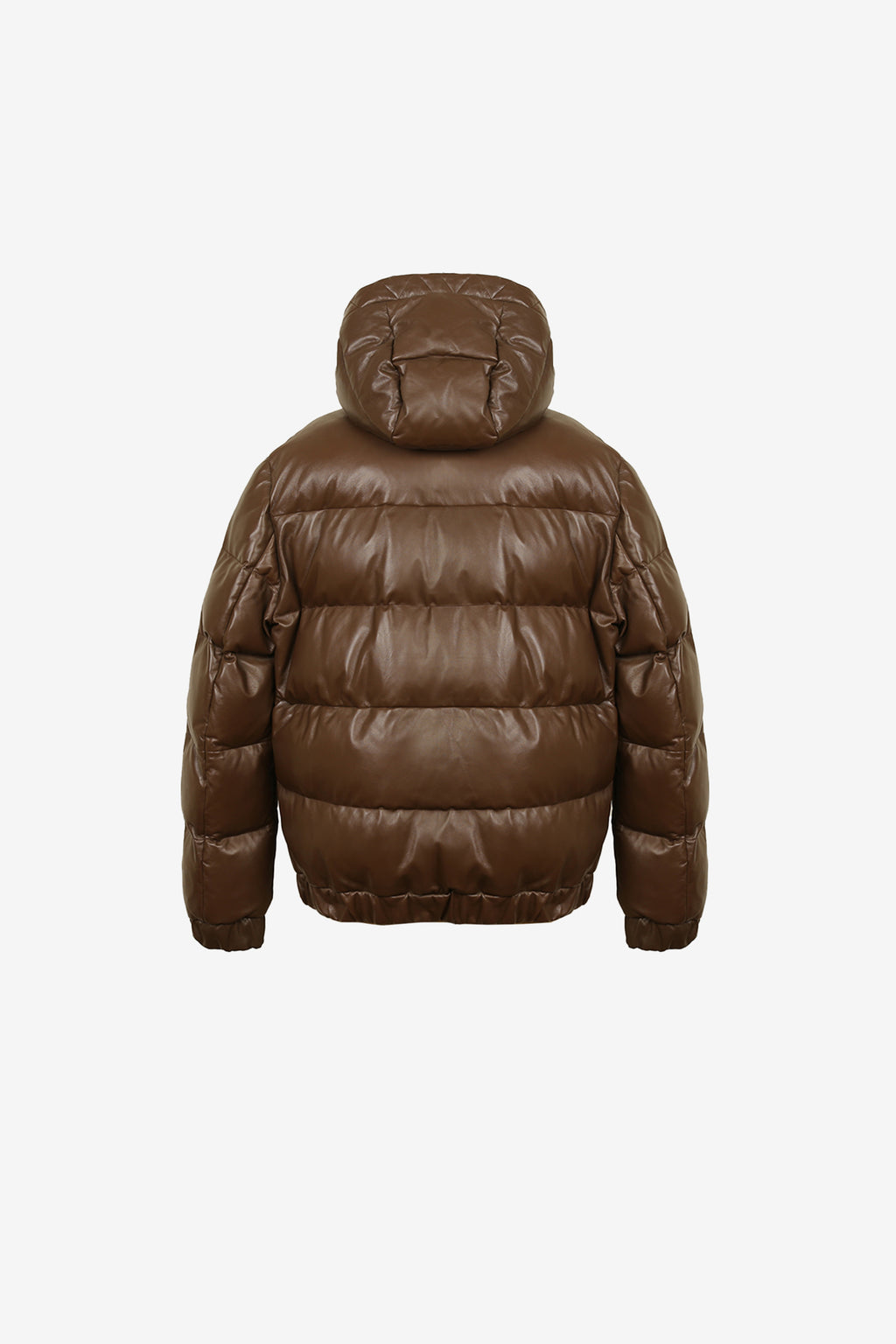Bravelle Mocha Hooded Puffer