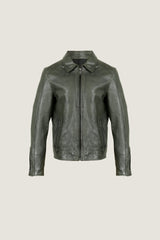 Retro A2 Shoulder Leather Jacket | Women