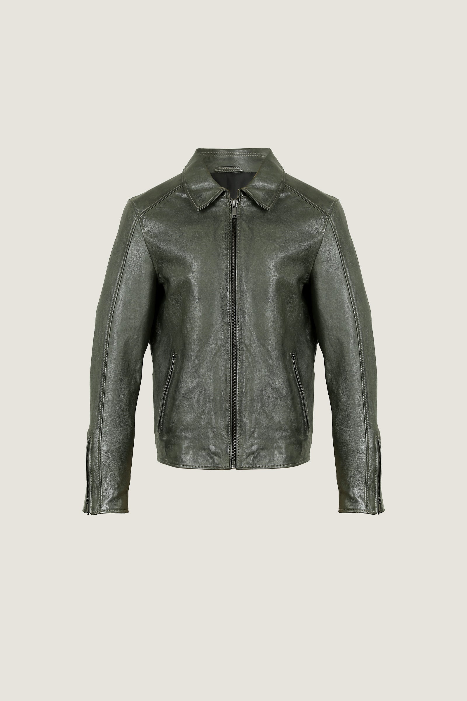 Retro A2 Shoulder Leather Jacket | Women