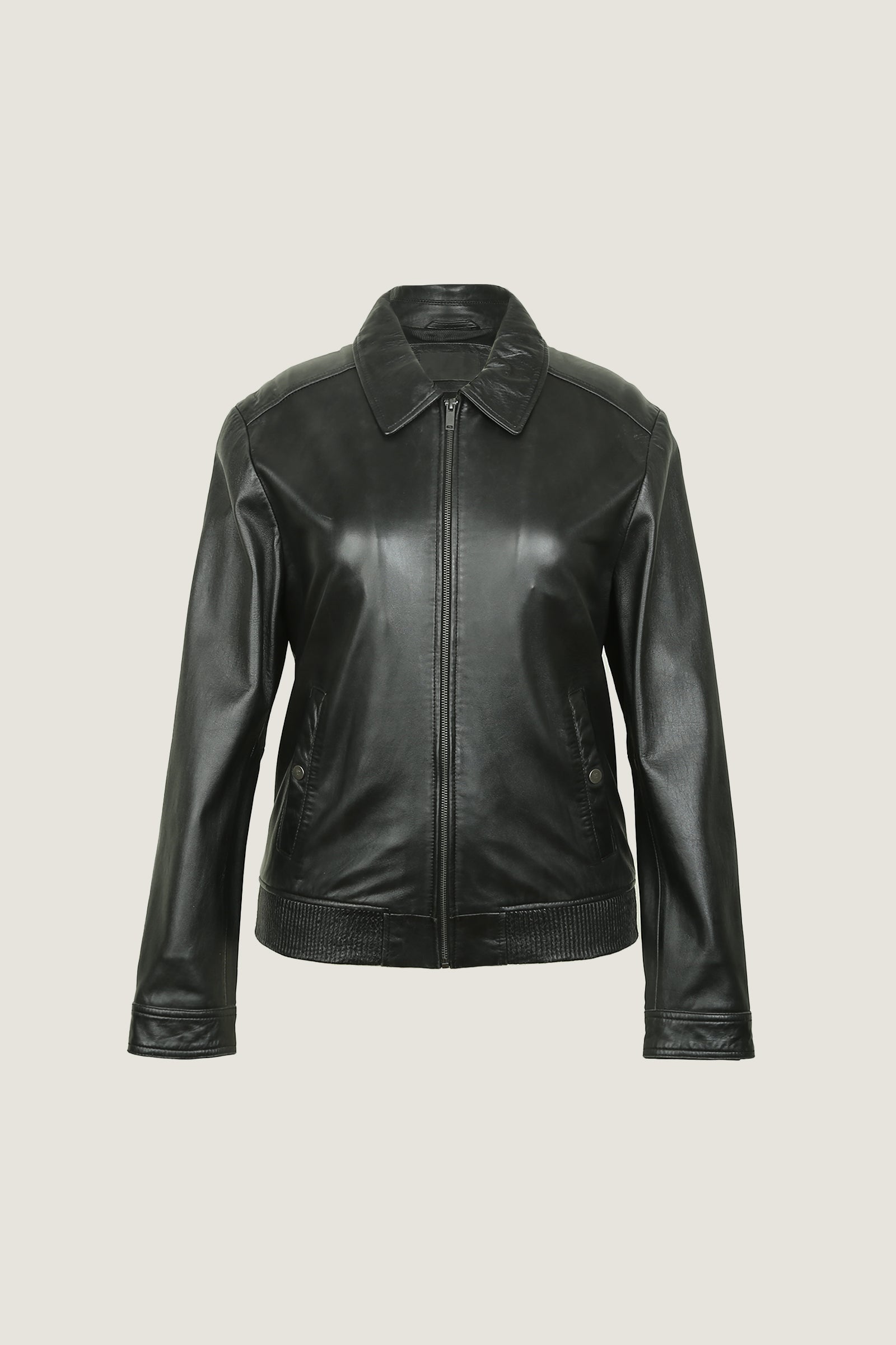 Classic Leather Jacket | Women