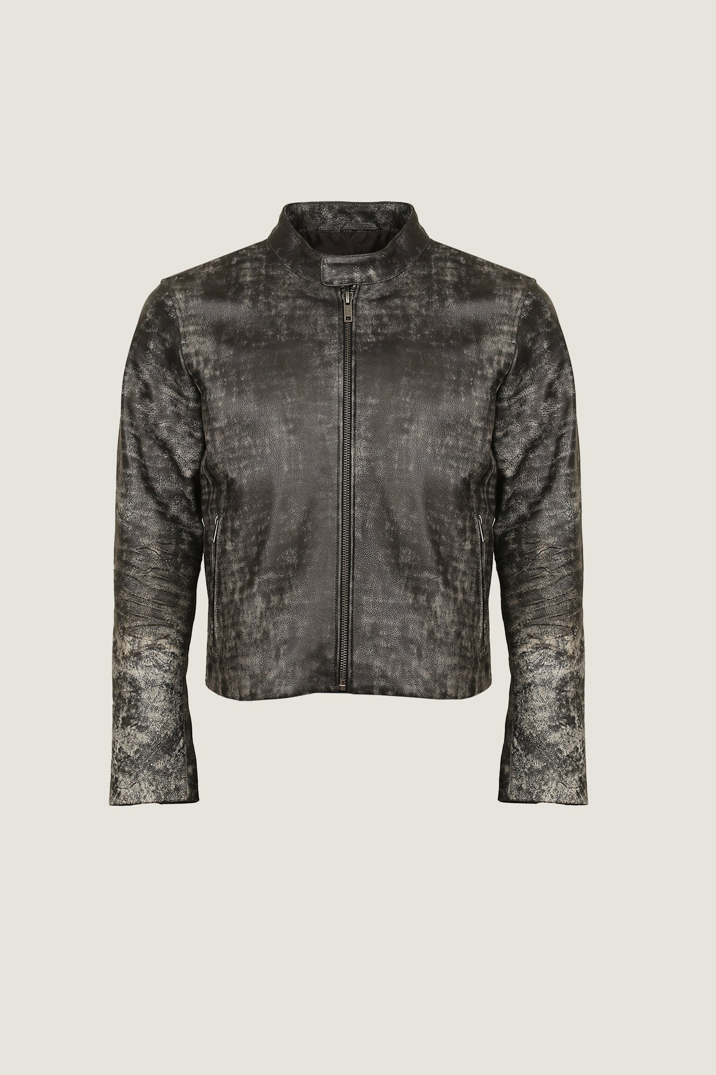 Cafe Racer Leather Jacket | Men