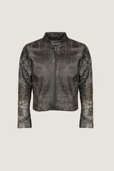 Cafe Racer Leather Jacket | Men