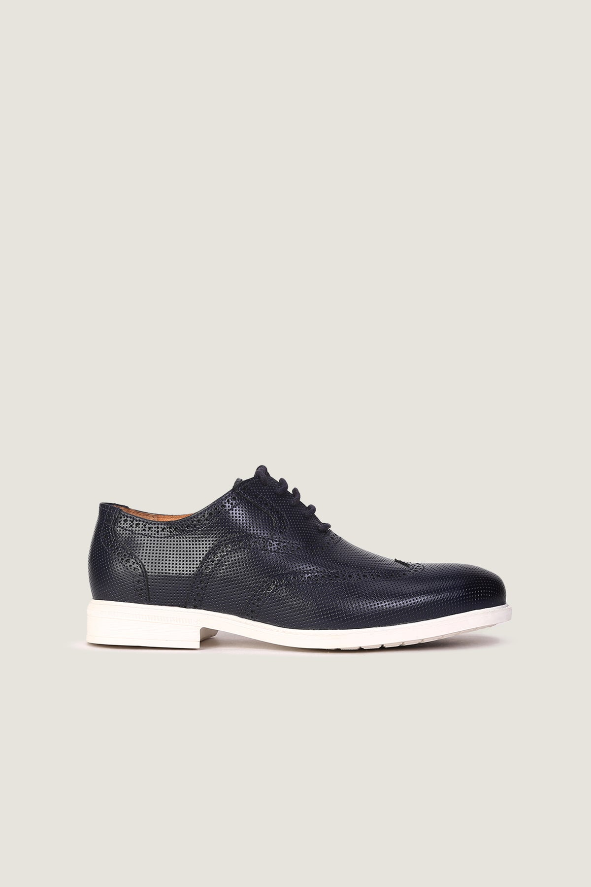 Brogue Oxford Pin Dot Shoes | Men