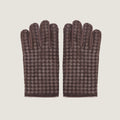 Intrecciato Leather Gloves