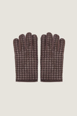 Intrecciato Leather Gloves