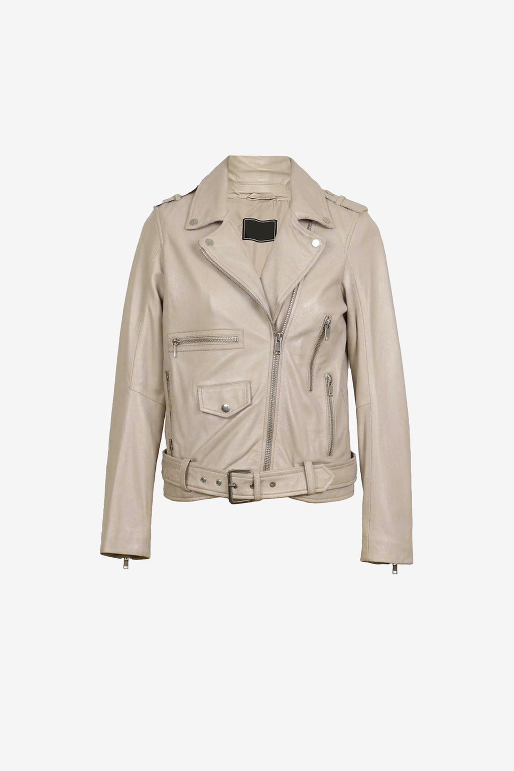 Elowen Ivory Moto Jacket