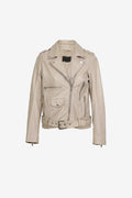 Elowen Ivory Moto Jacket