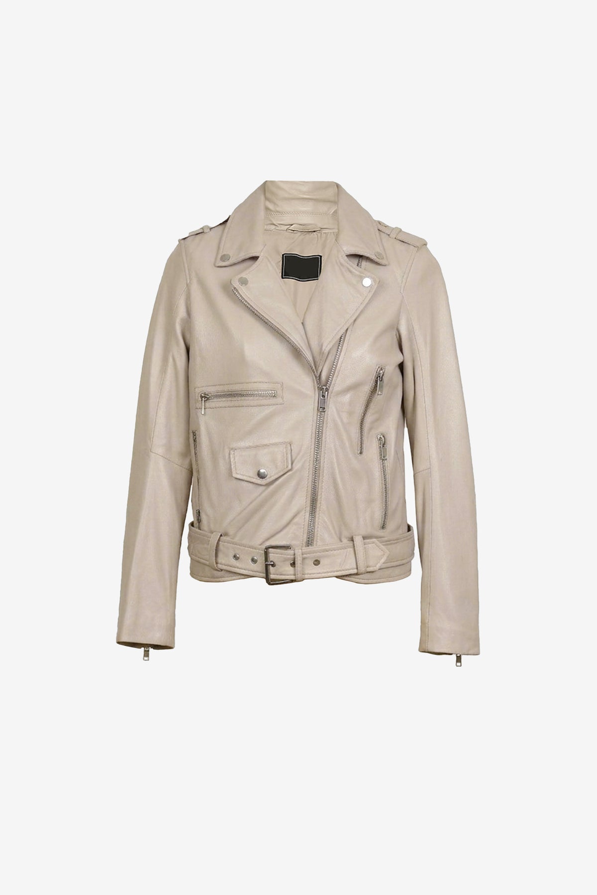 Elowen Ivory Moto Jacket