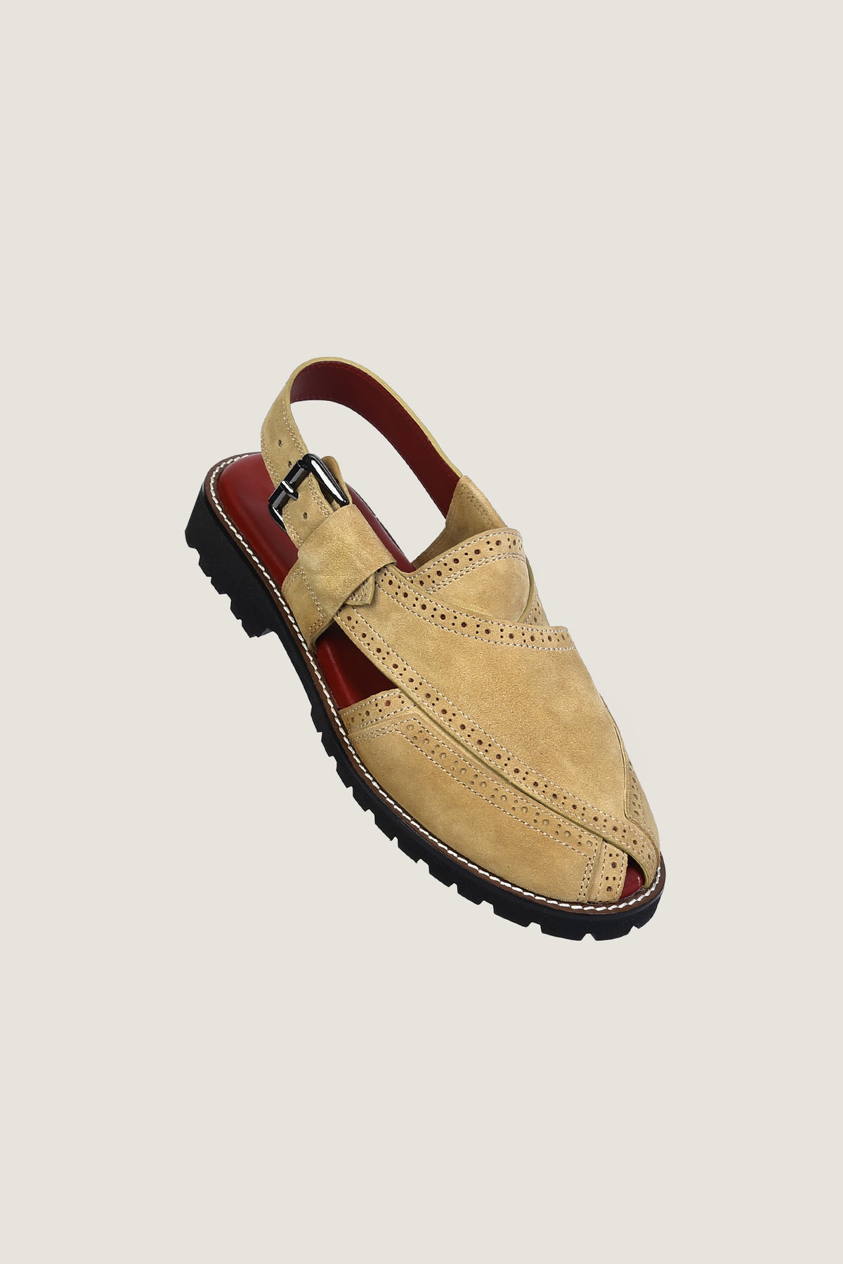 Suede Brogue Peshawari