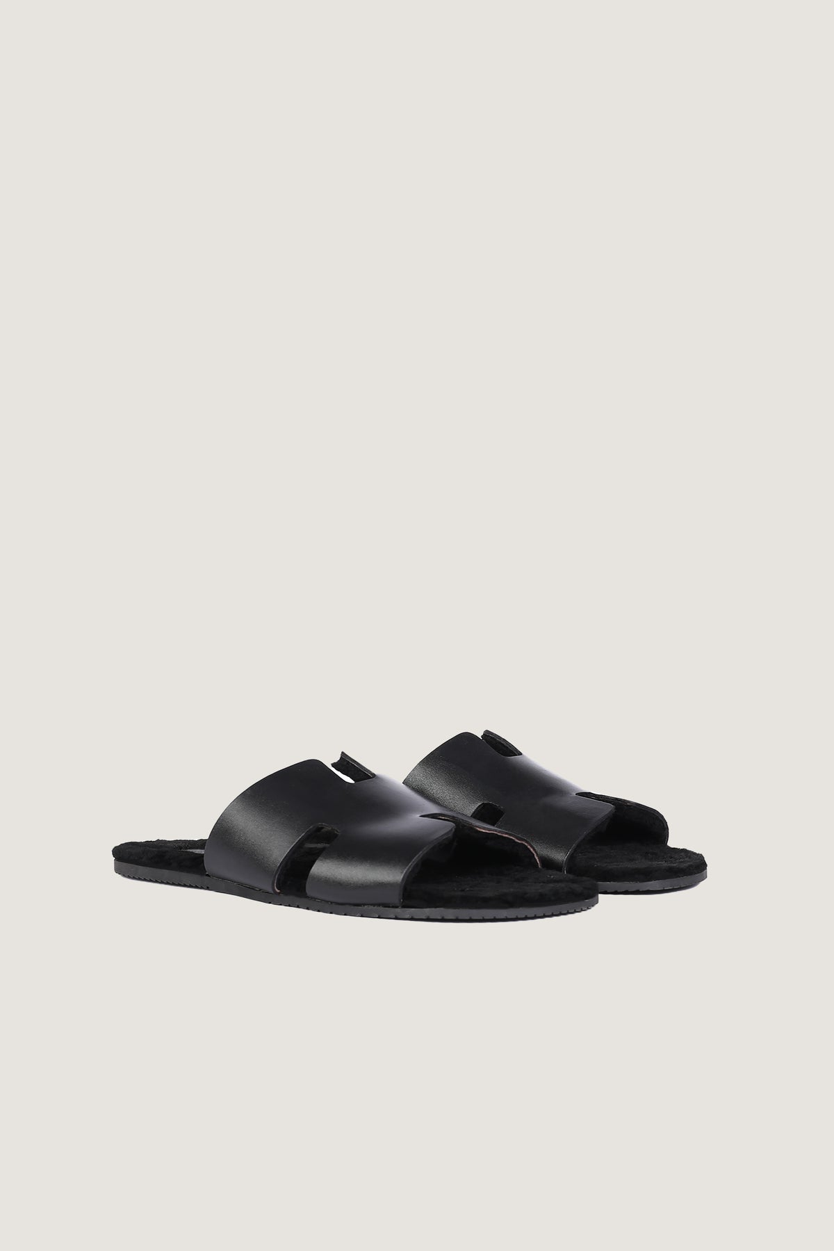 H Style Fur slides | Men