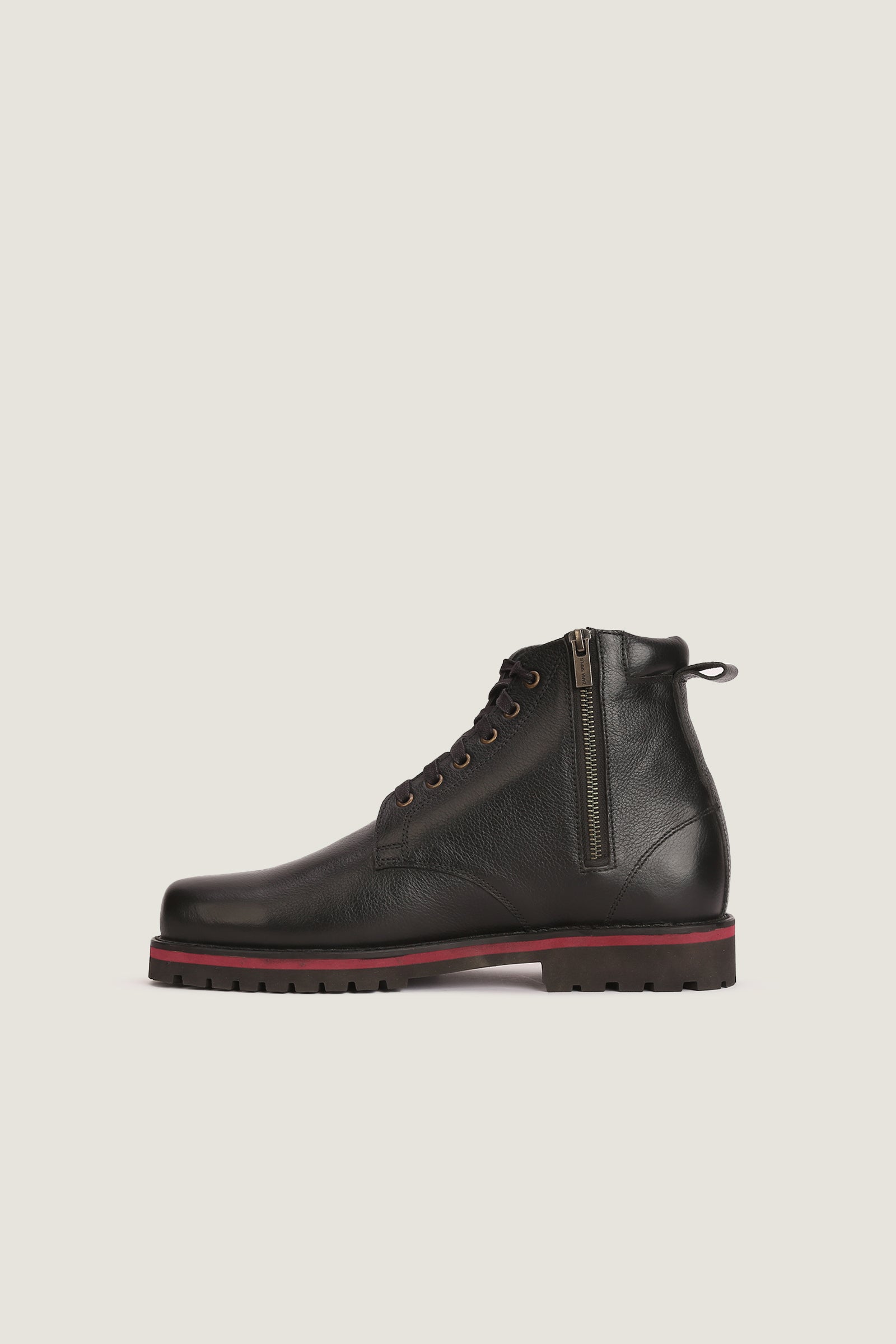 Robert Lace Up Boot With Zipper | Men