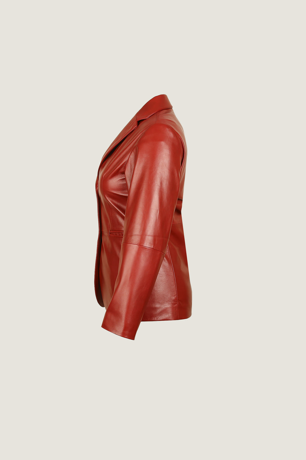 Simonetta Ravizza Leather Blazer