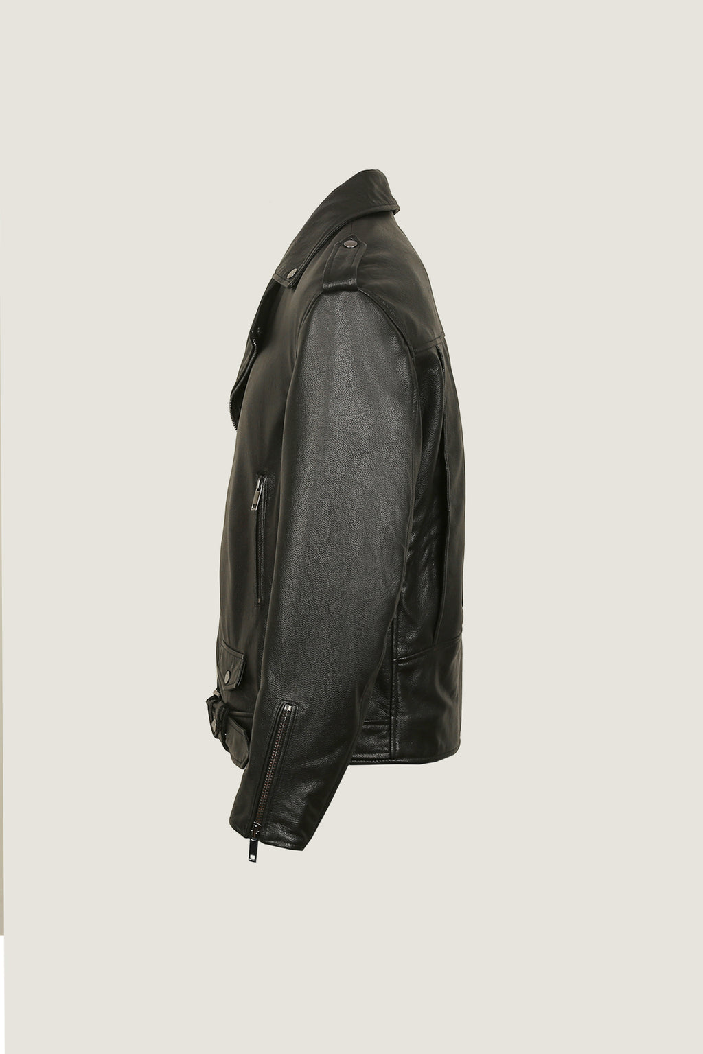 Fahsyee Biker Leather Jacket