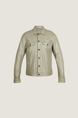 Denim Style Leather Jacket | Women