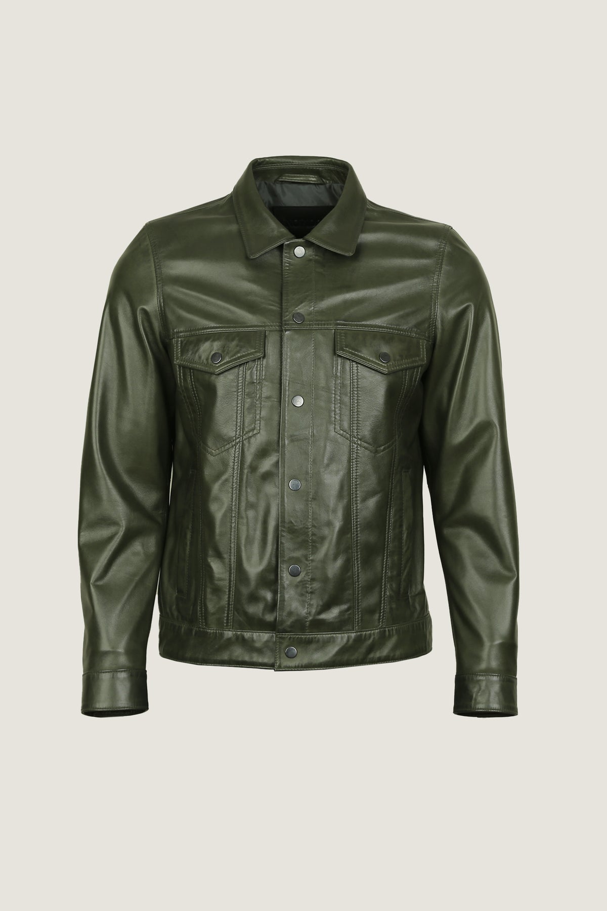 Trucker Leather Jacket