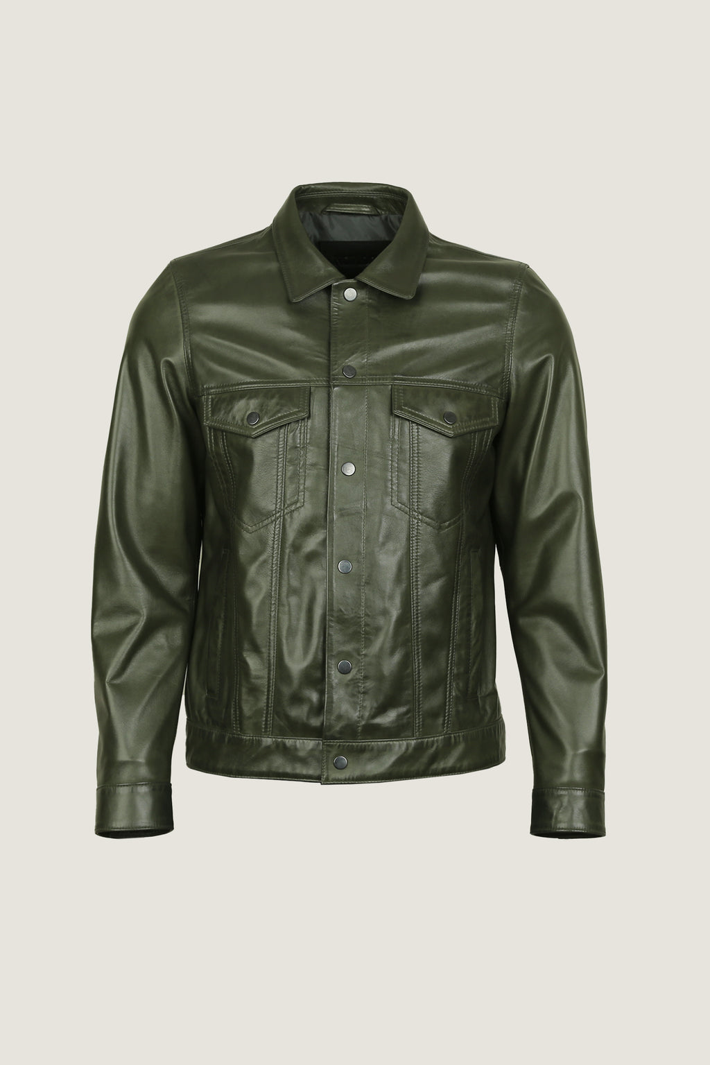 Trucker Leather Jacket