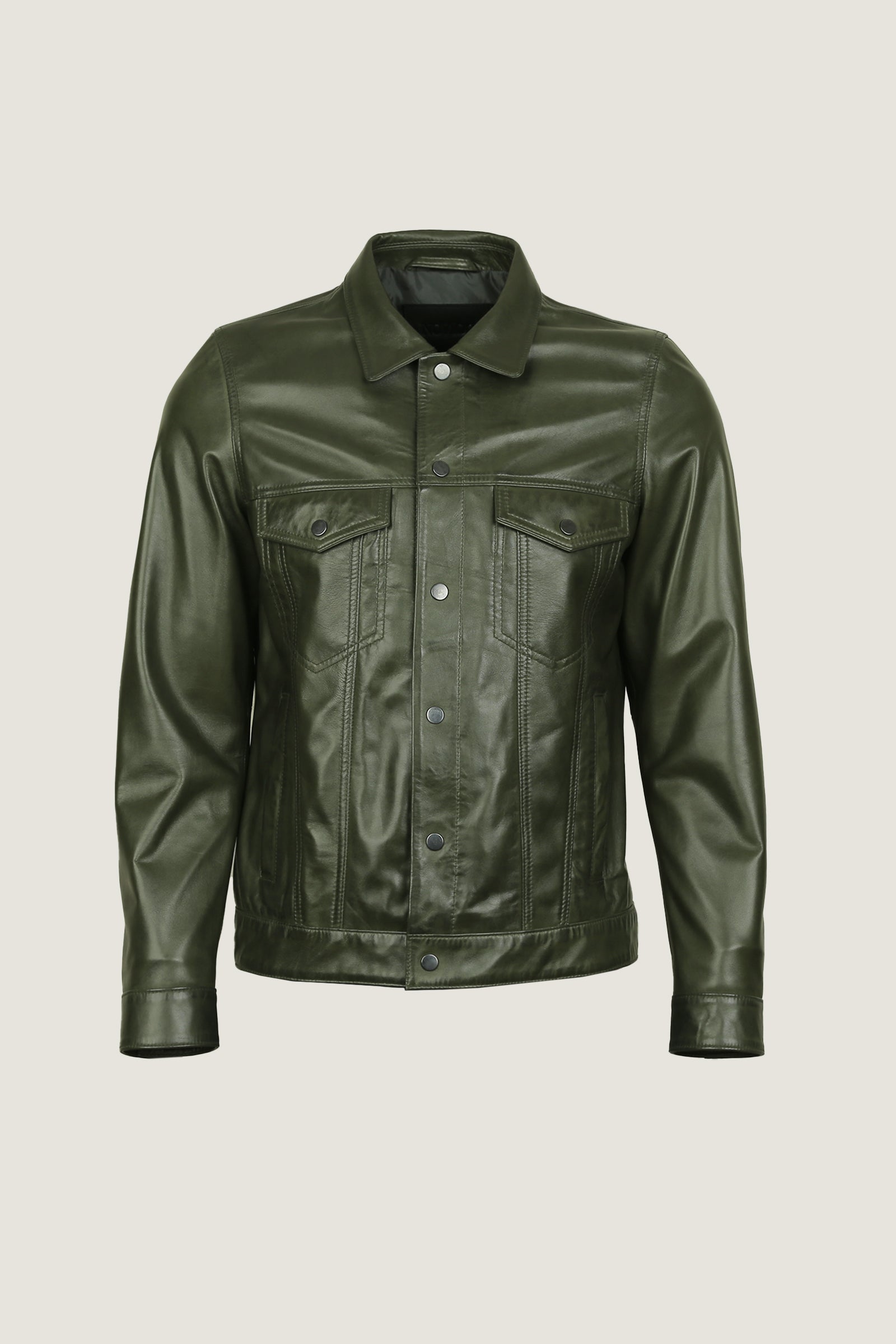 Trucker Leather Jacket