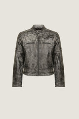 Cafe Racer Leather Jacket | Men