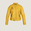 Cafe Racer Leather Jacket | Women