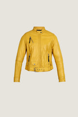 Cafe Racer Leather Jacket | Women