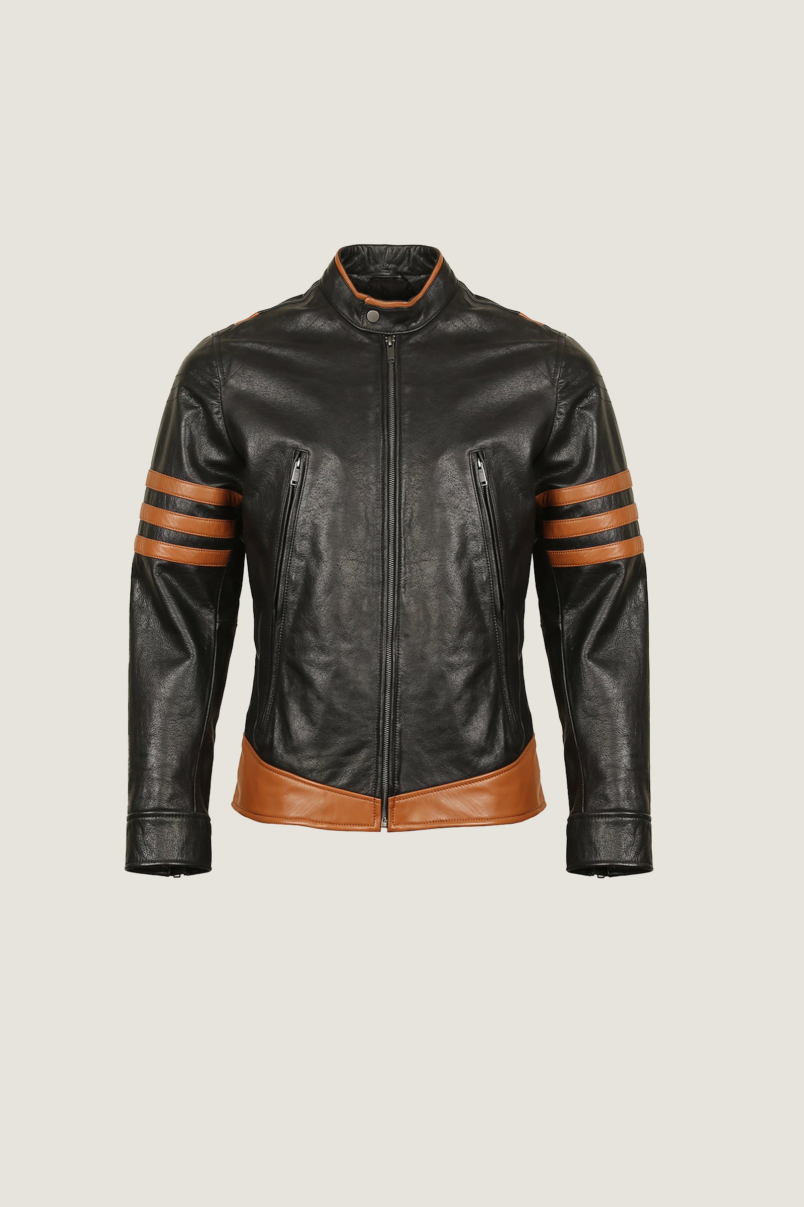 Cafe Racer Leather Jacket | Men