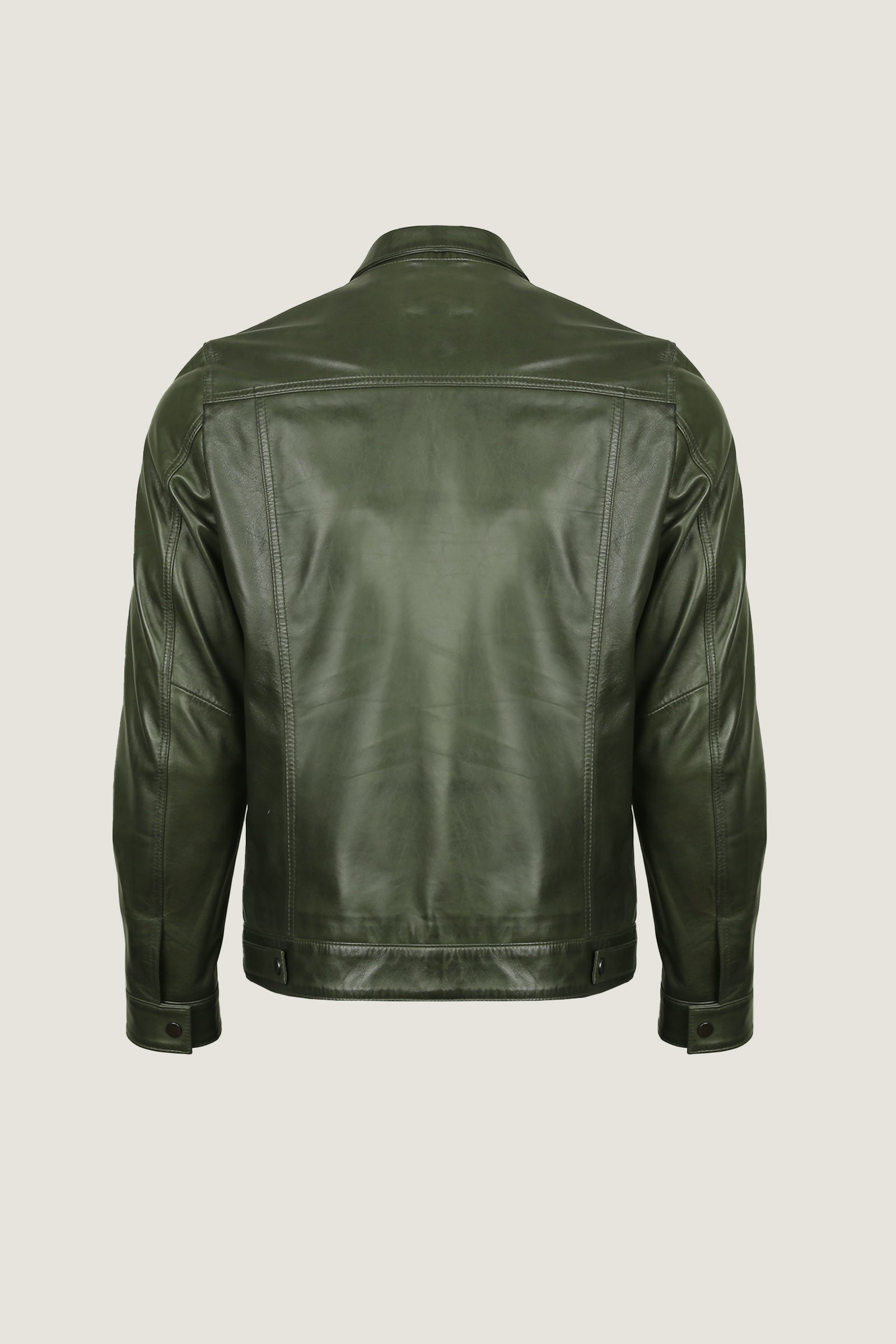 Trucker Leather Jacket