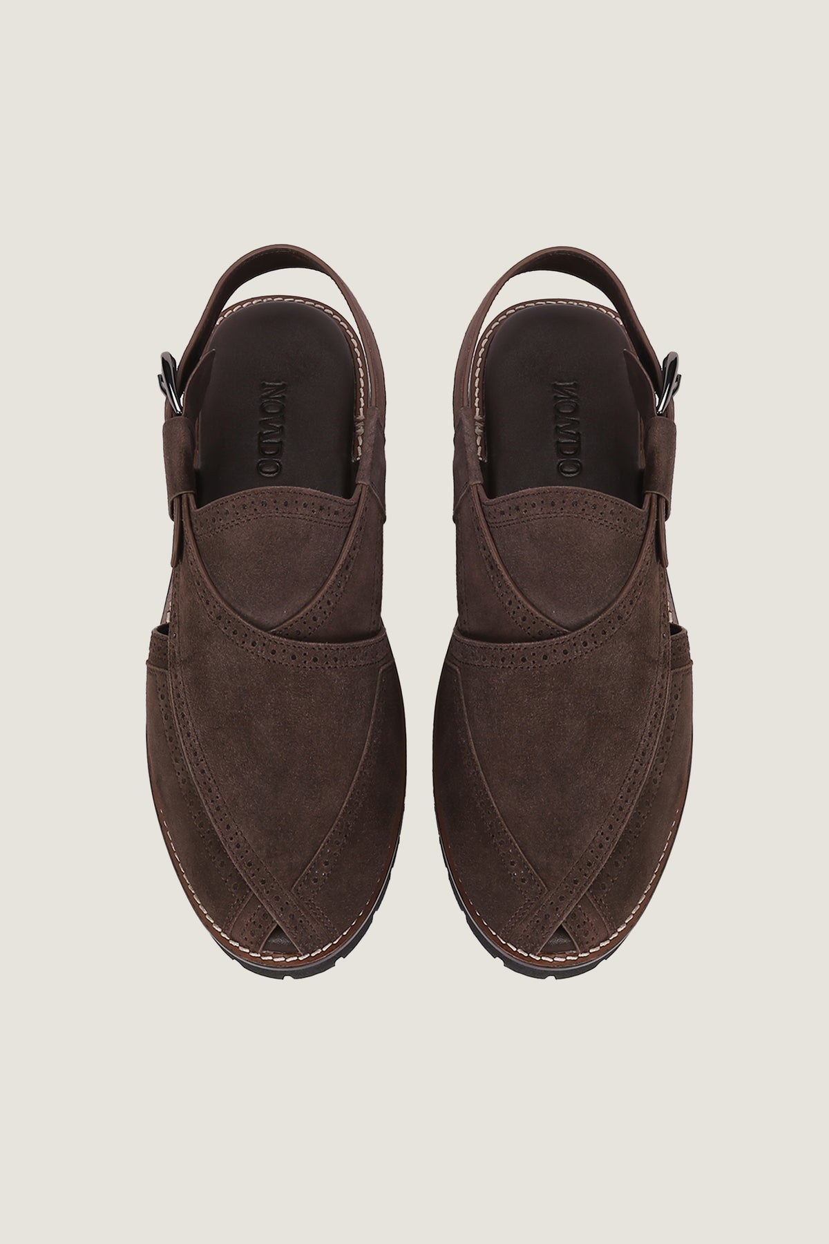 Suede Brogue Peshawari