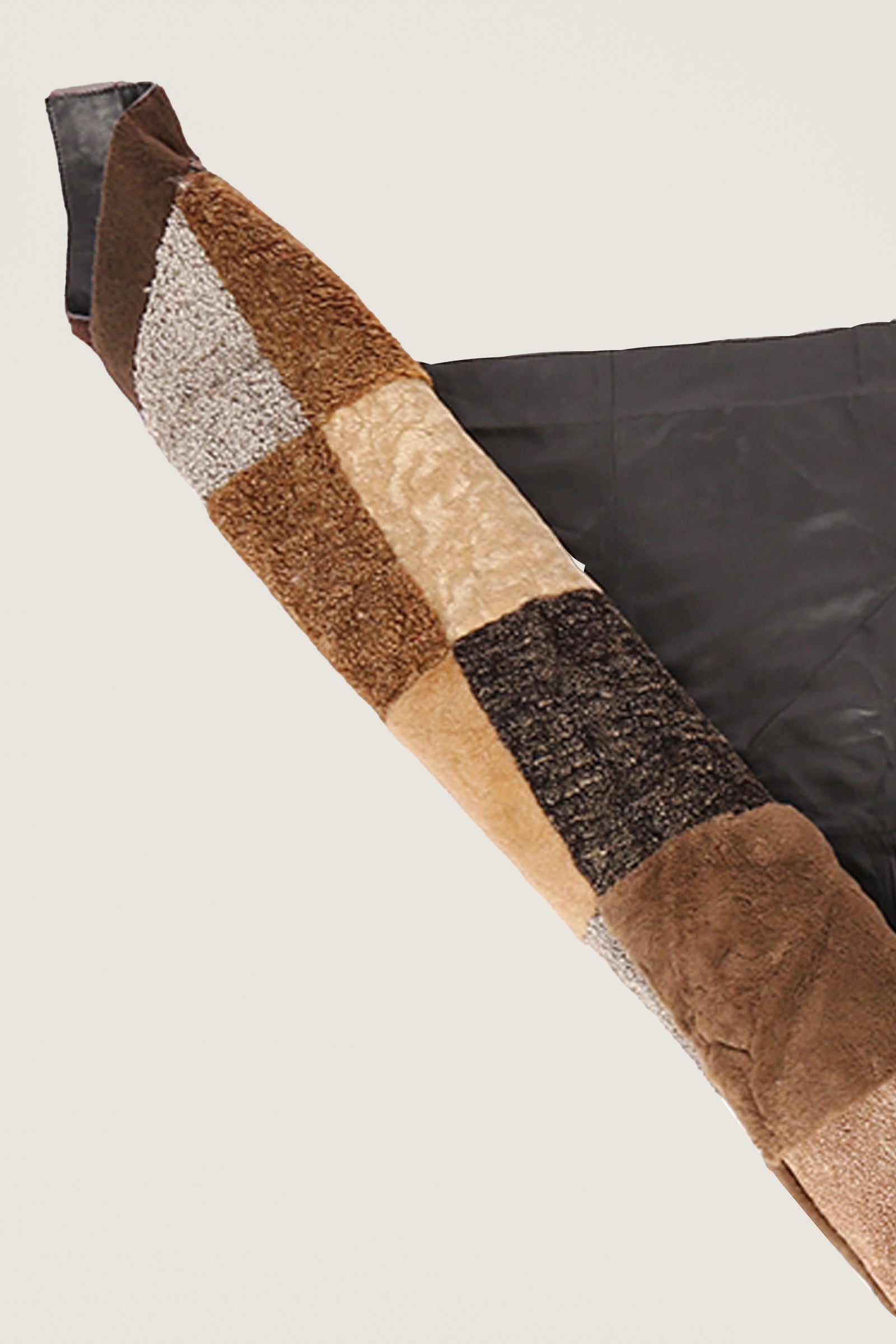Sheep Bliss Leather Fur Rug
