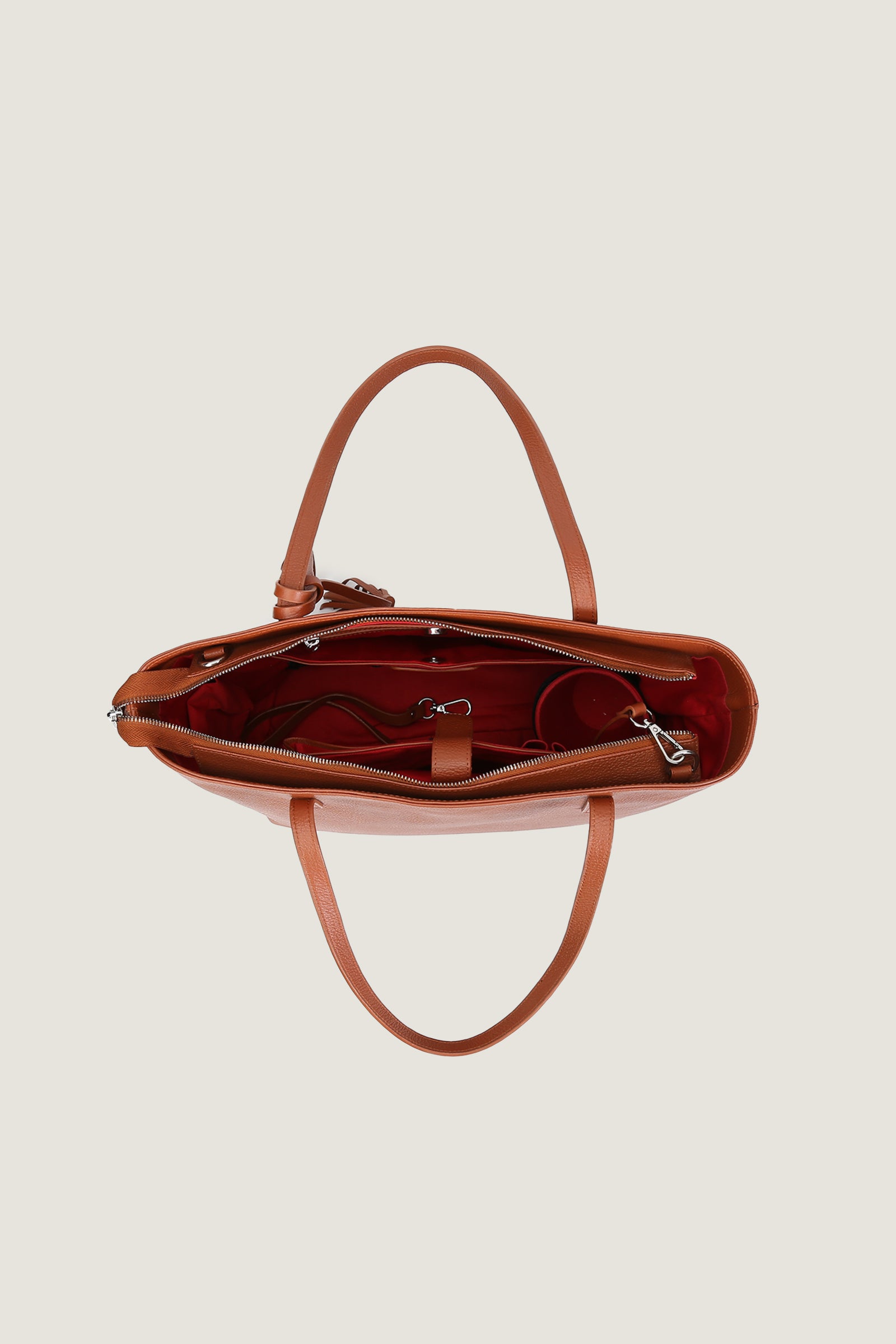 Carina Leather Tote Bag