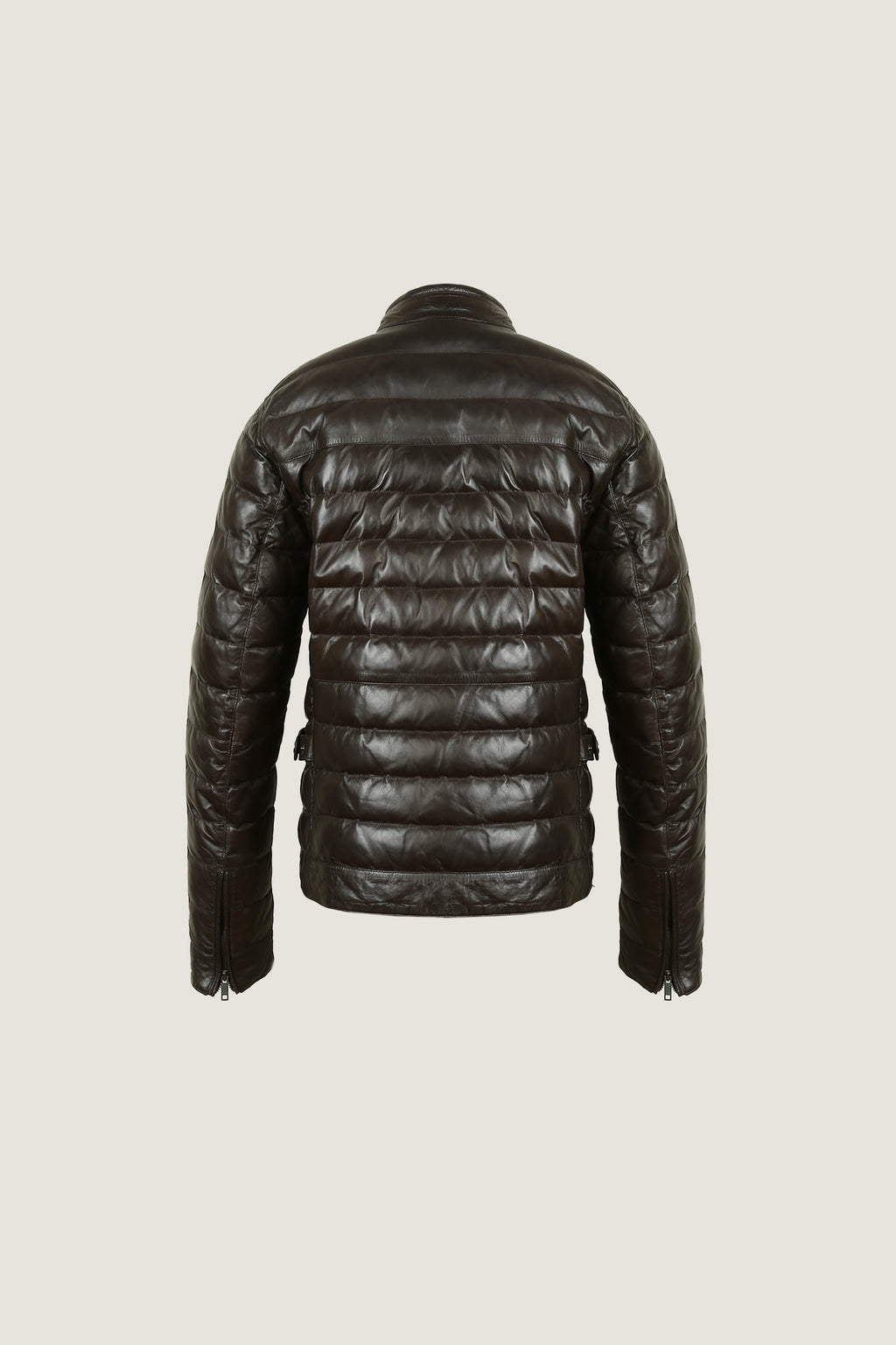 Quilted Biker Leather Jacket | Women