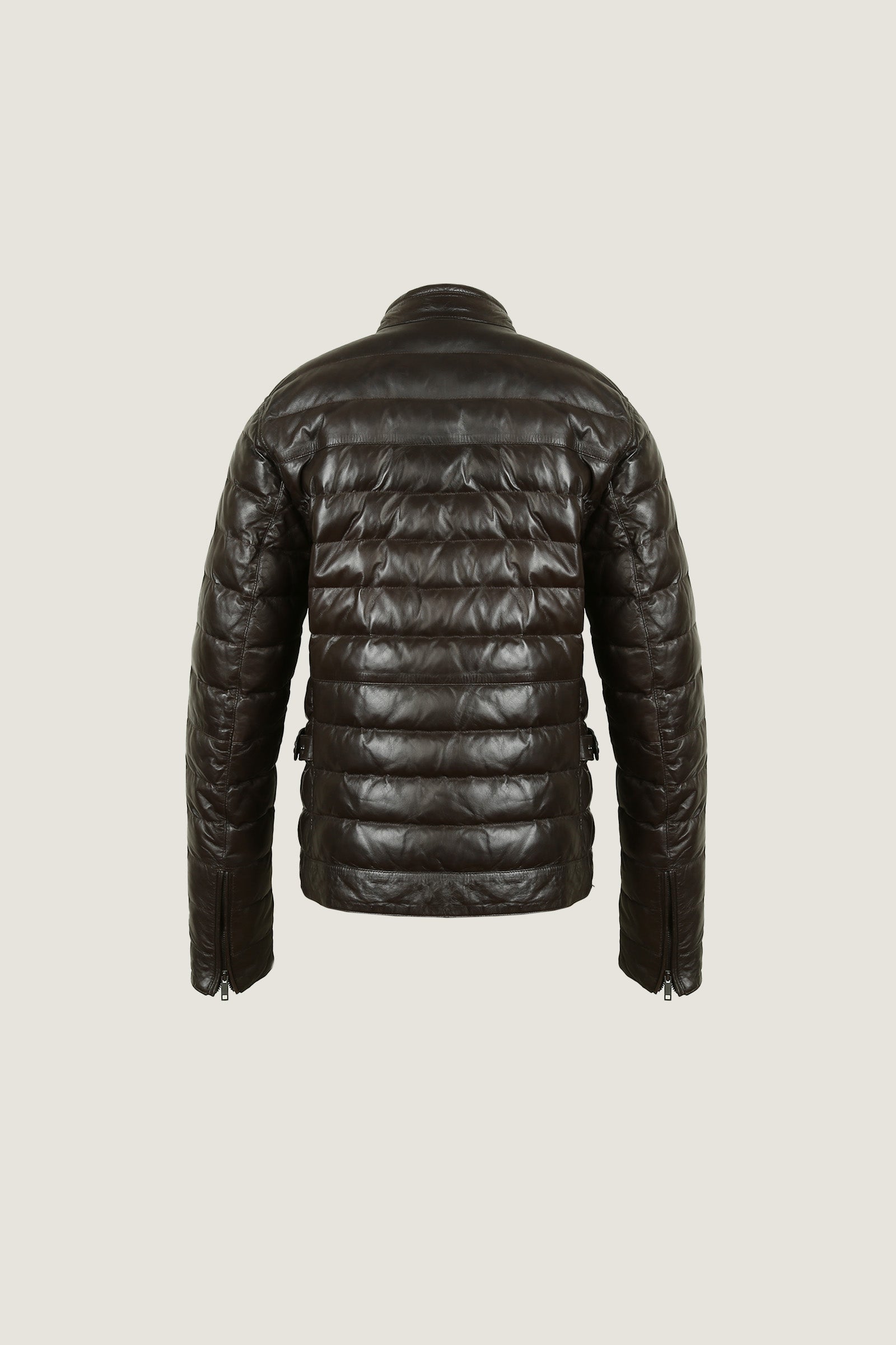 Quilted Biker Leather Jacket | Women