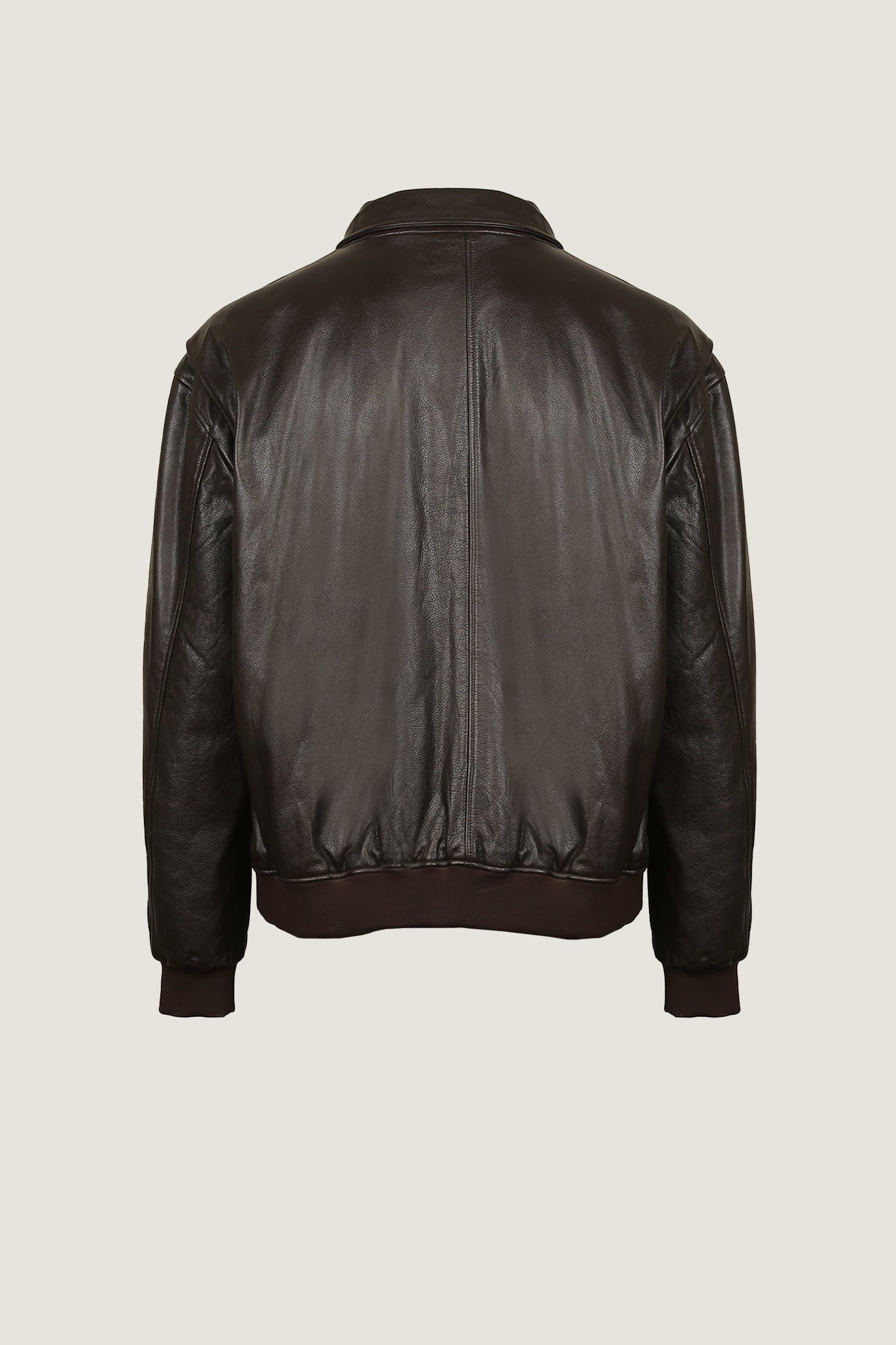 Pilot Oversized Leather Jacket | Men