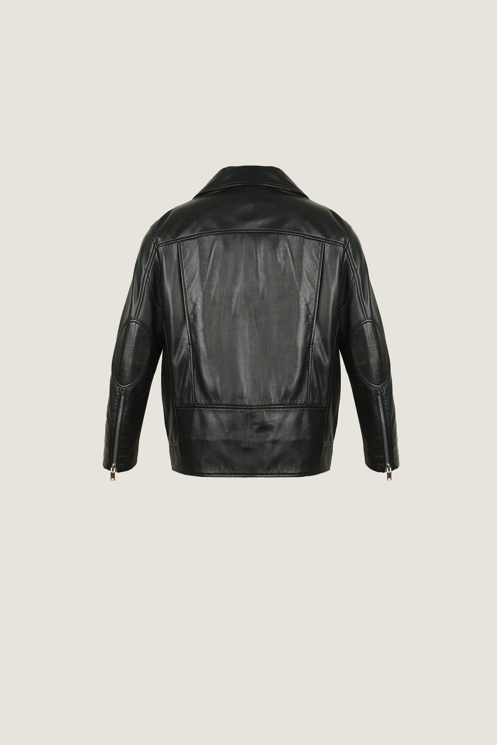 Oversized Biker Leather Jacket | Women