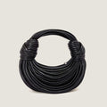Leather Cord Hand Bag