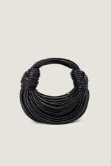 Leather Cord Hand Bag