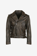 Cinderbrook Belted Biker Jacket