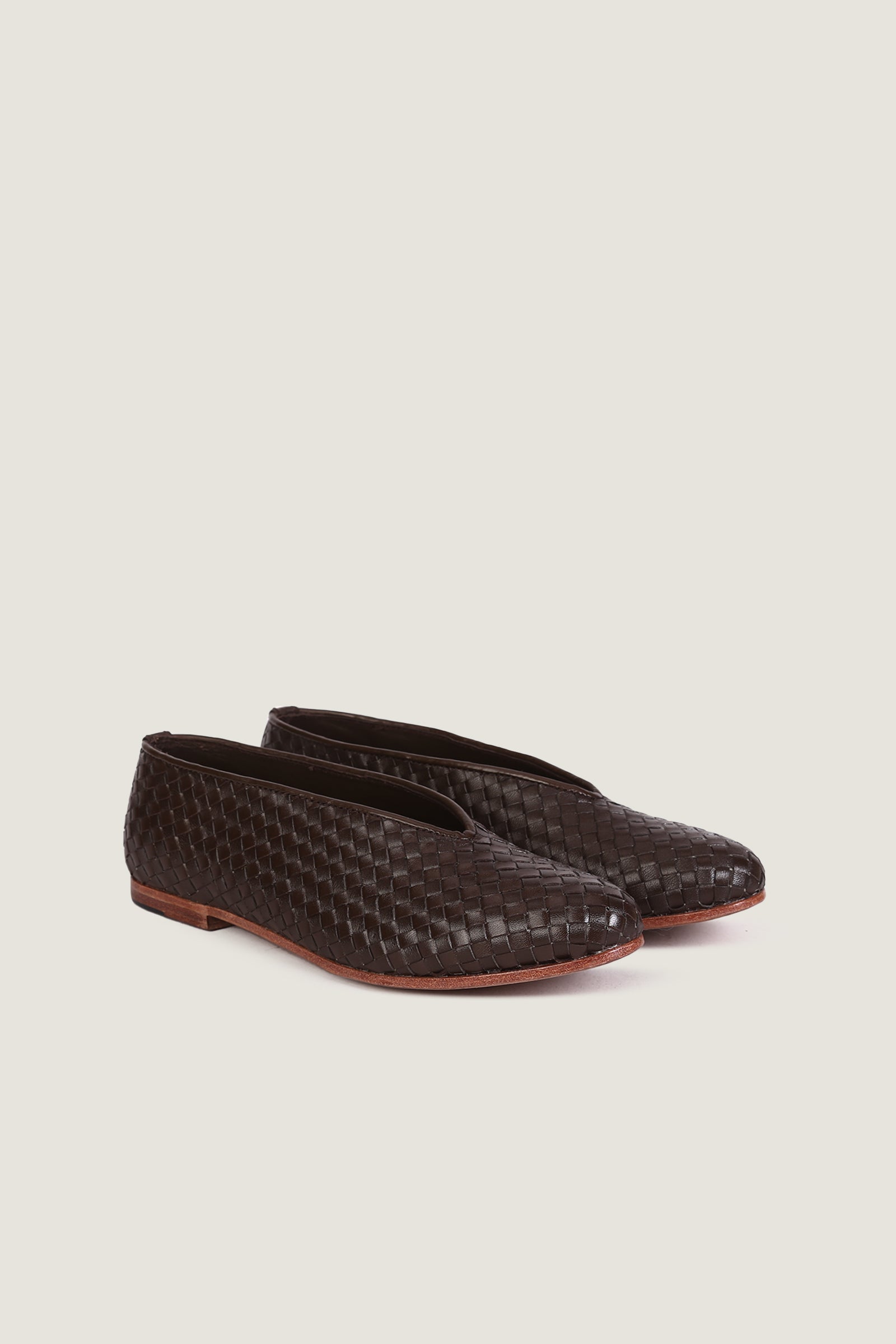 Rosa Intrecciato Pumps