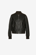Noir Arden Zip-Front Jacket