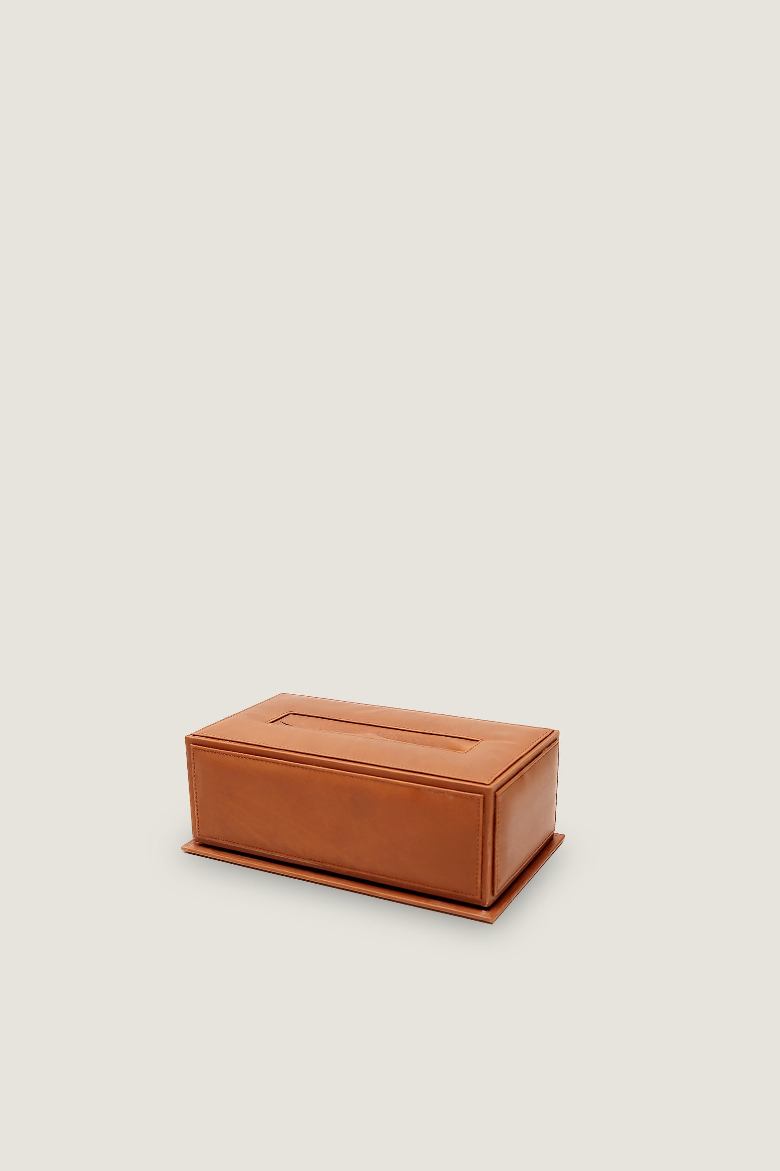 7-Piece Genuine Cow Leather Executive Desk Organizer Set