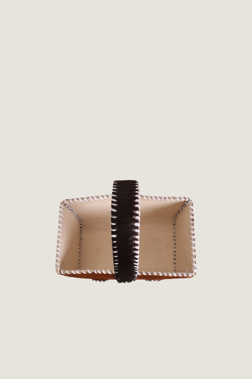 Hairon Leather Pet Basket