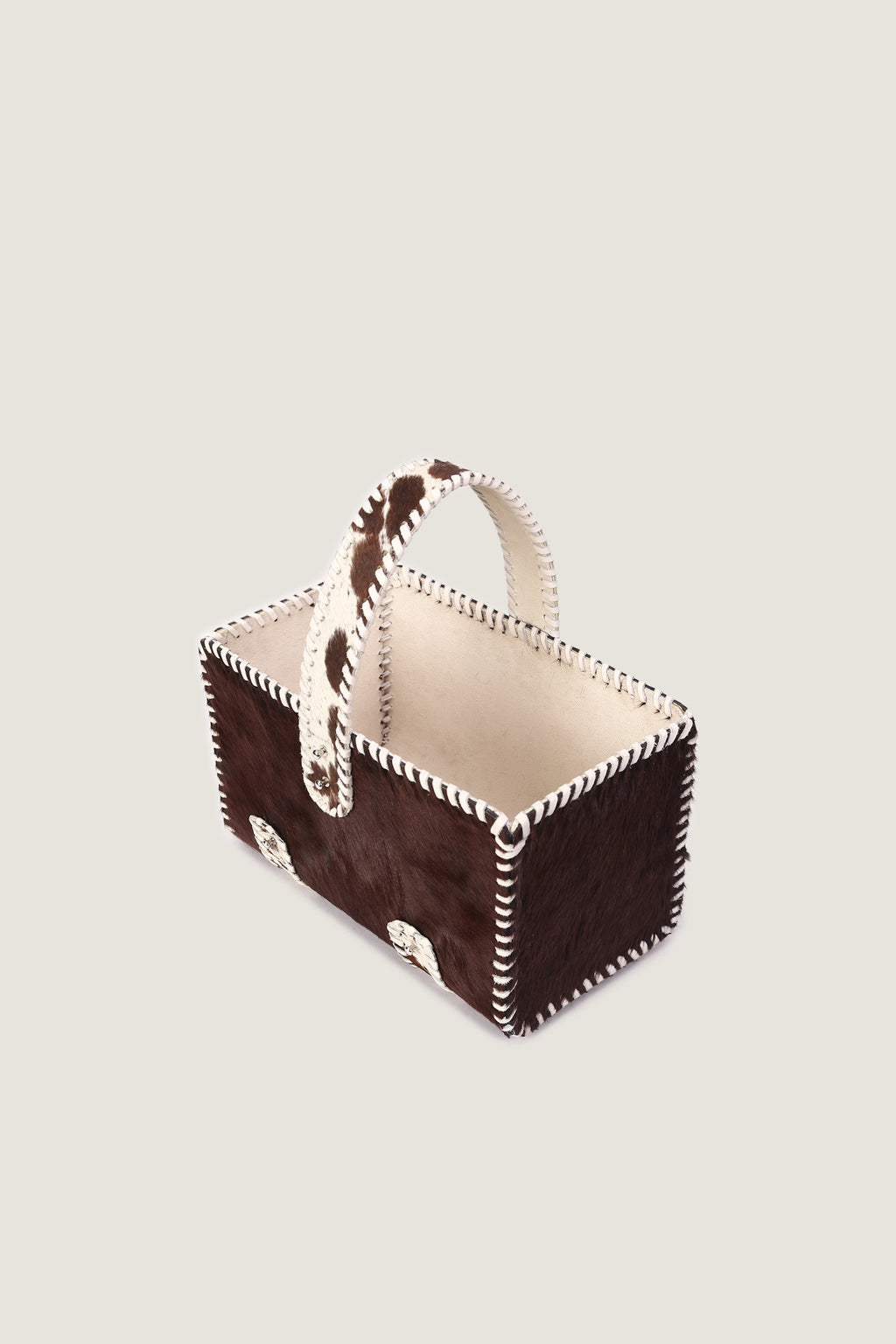 Hairon Leather Pet Basket