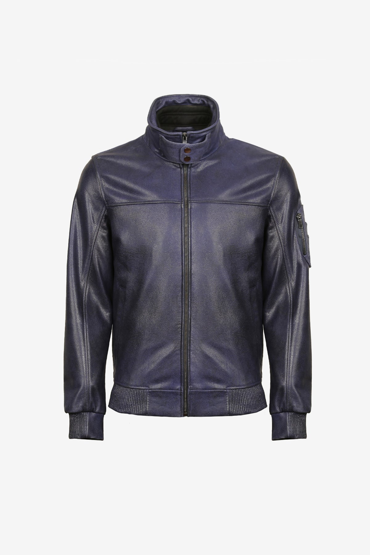 Midnight Crest Zip Jacket