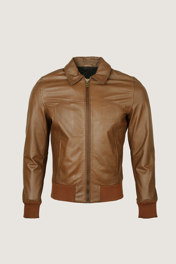 Bomber Leather Jacket