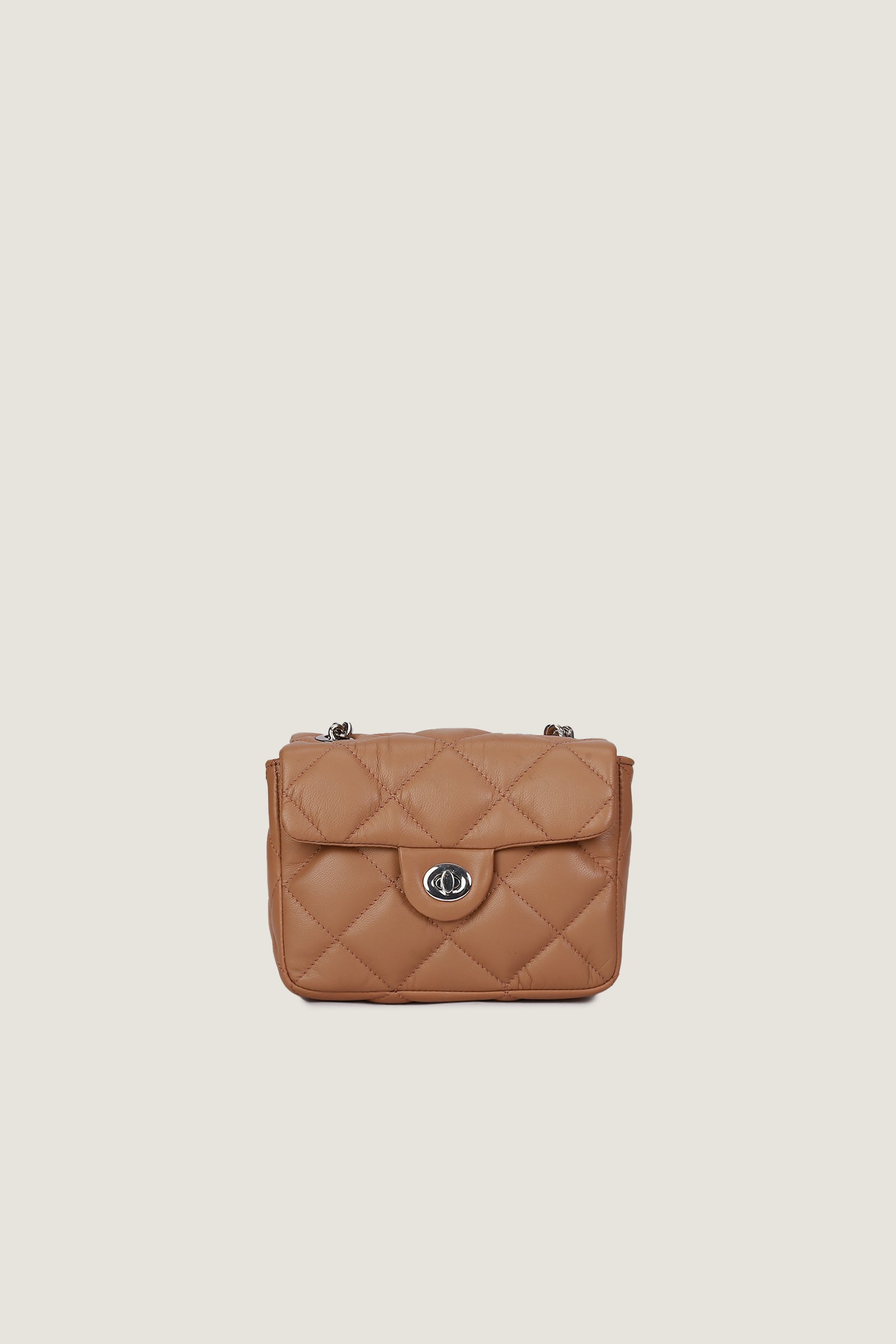 Elegant Small Crossbody Bag in Solid Colors main image 1