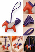 Horse Leather Charm